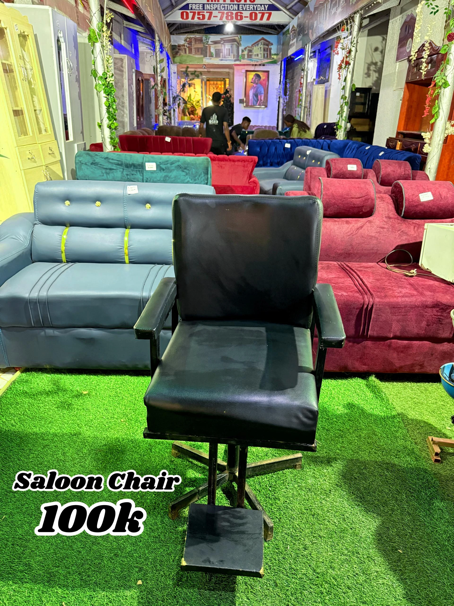 salon chair